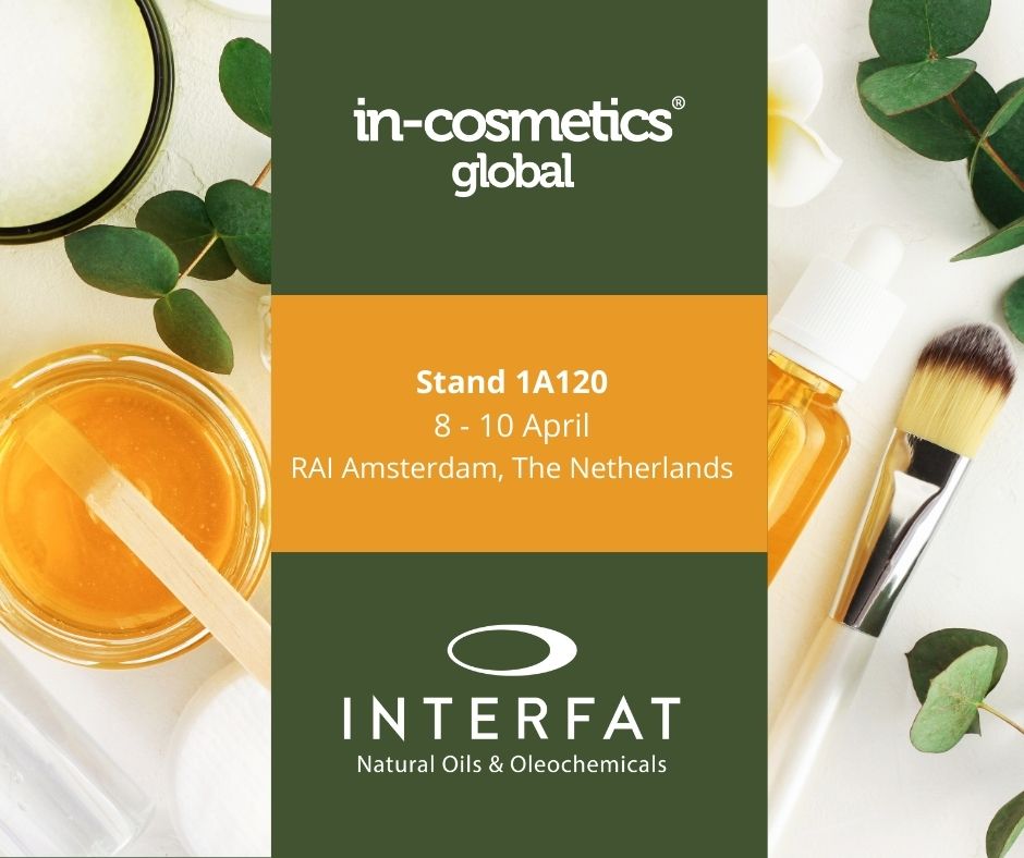 Join us at In-Cosmetics Global in Amsterdam from April 8th to 10th! ✨