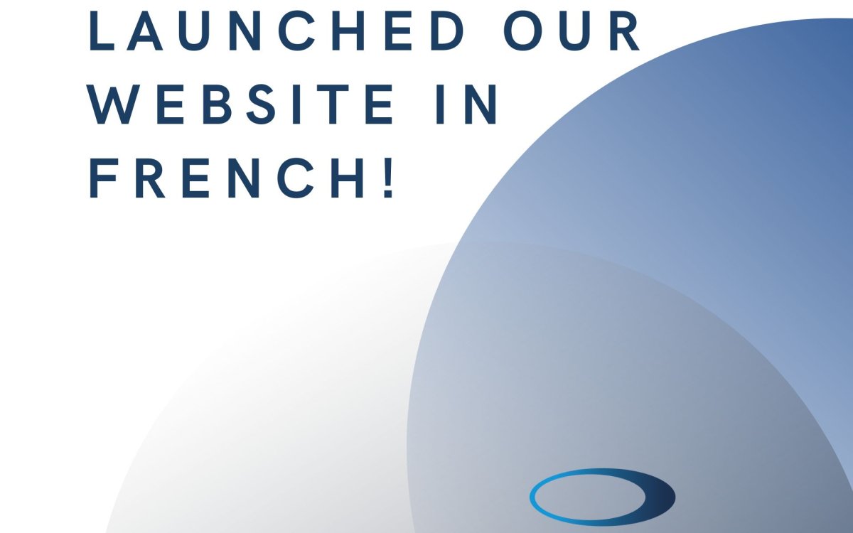 ¡Estamos muy contentos de anunciar que puede encontrar nuestra página web en francés!